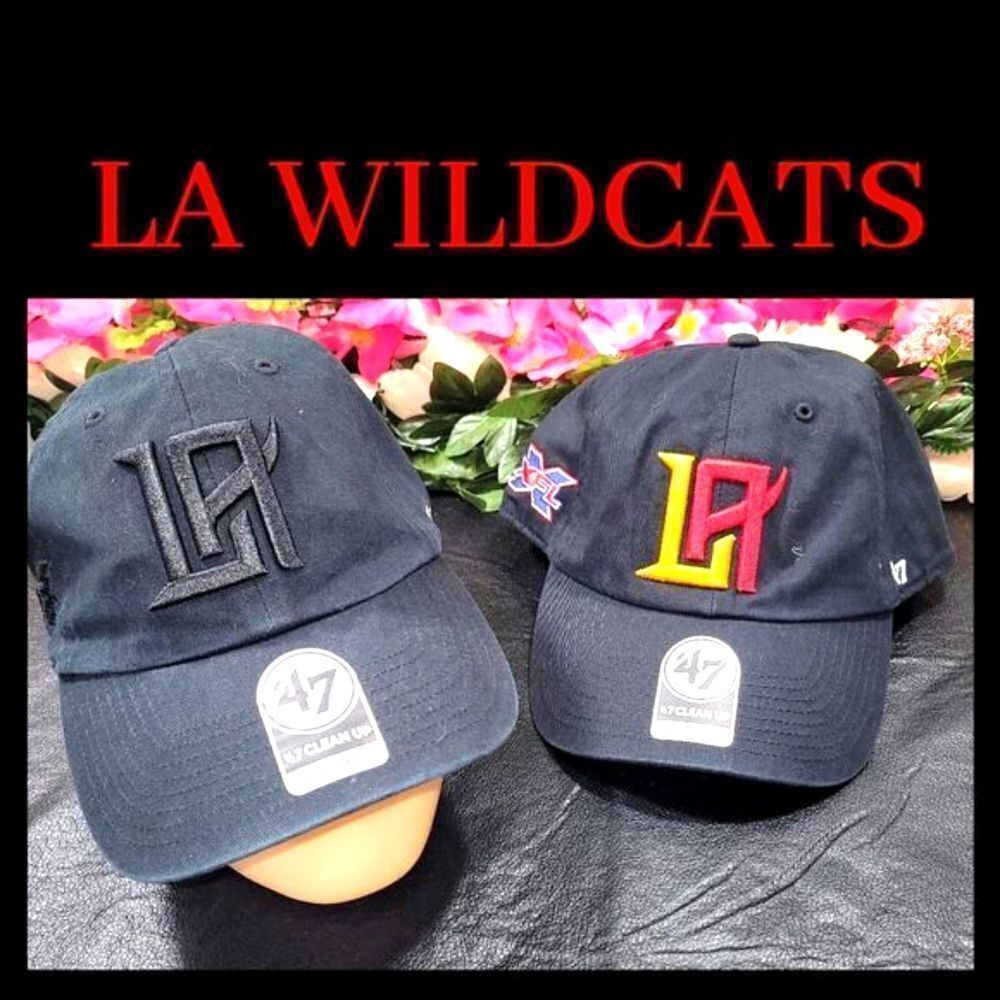 LA WILDCATS BALL CAP Official XFL GEAR Collectible Brand 47